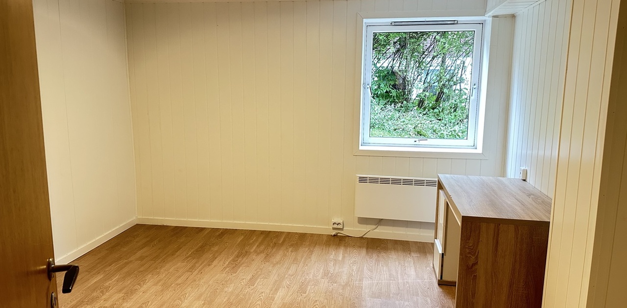 Hybelen er nylig renovert