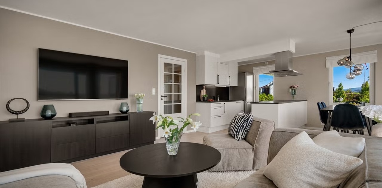 Living room + Kitchen