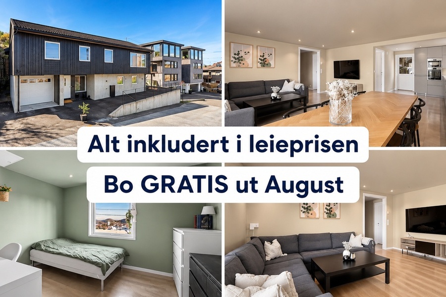 5 rom i bofellesskap