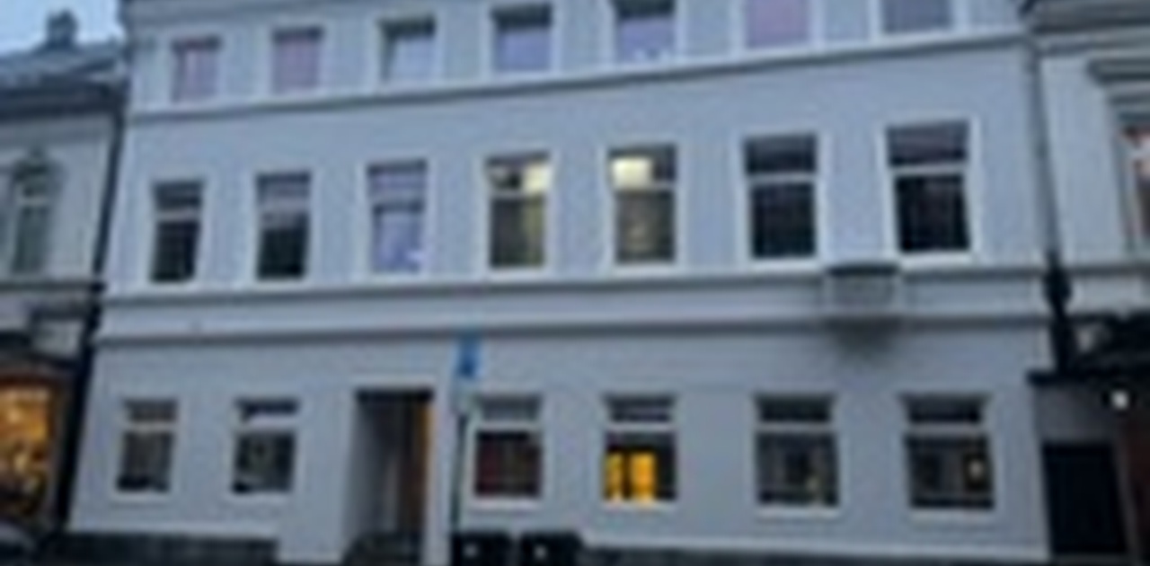 Nylig renovert fasade