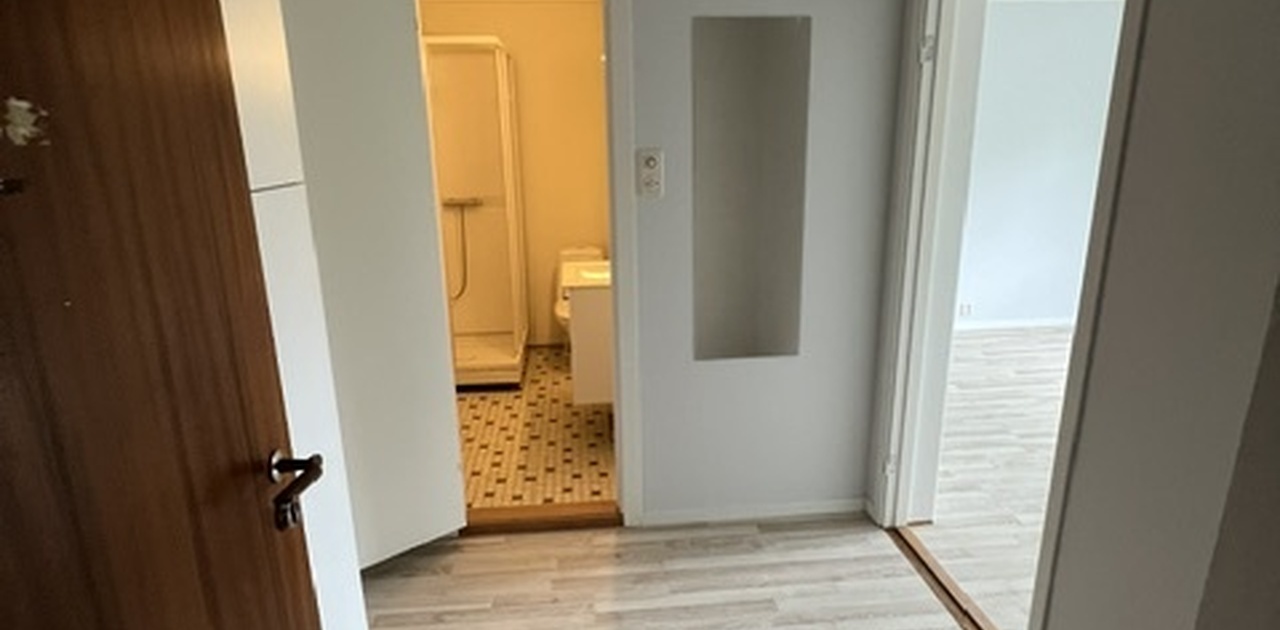Inngang til leiligheten