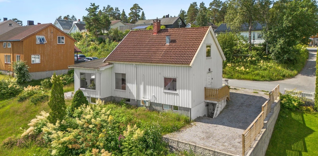 Huset fra utsiden