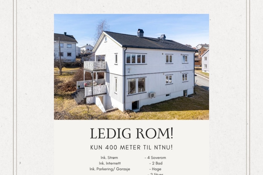 Leilighet, 5 roms