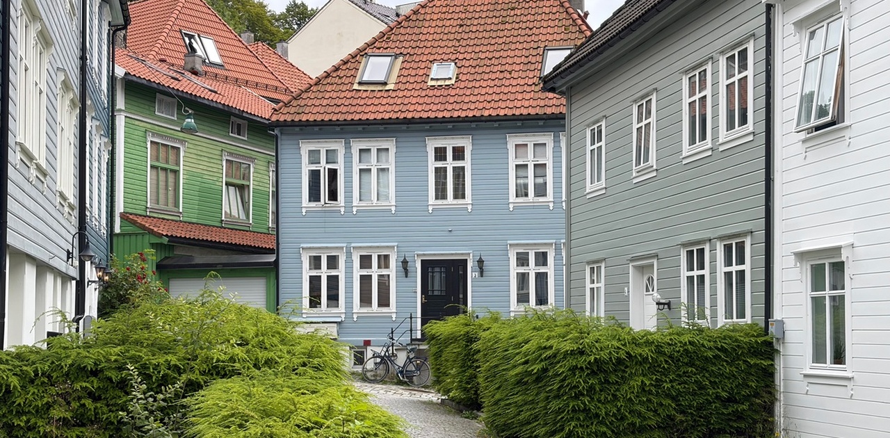 Fantastisk belgenhet i bilfritt gatetun