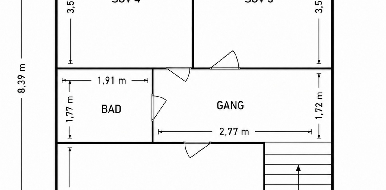 Plantegning etg 2