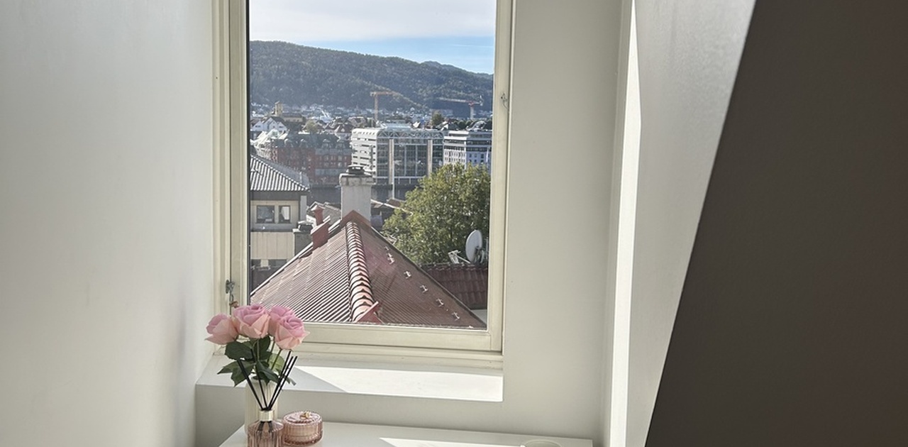 Utsikt fra soverom