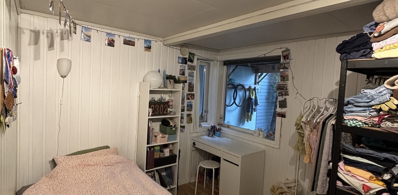 Soverommet som leies ut