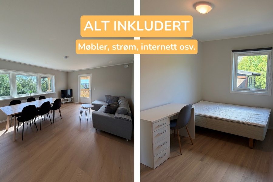 2 rom i bofellesskap