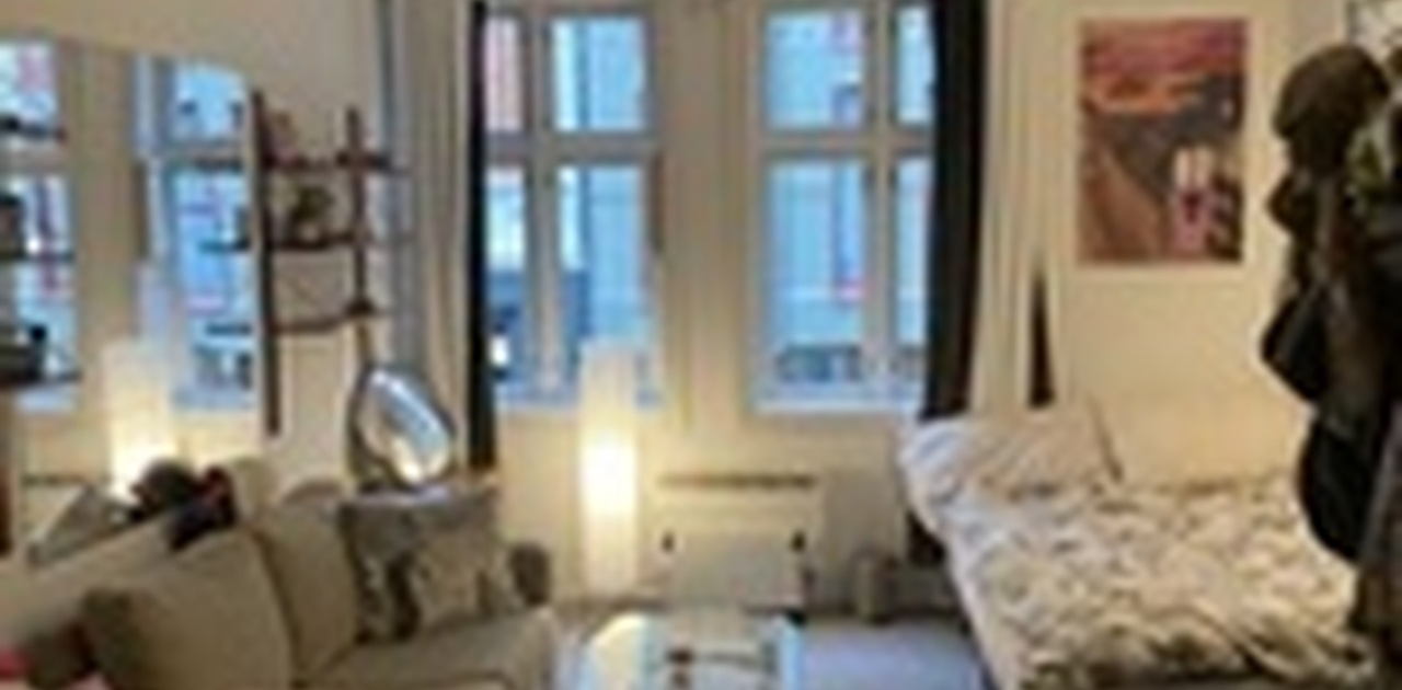 Rom med sofa