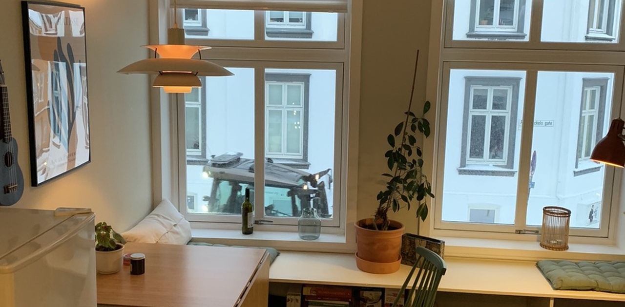 Vinuder ut mot Fosswinckels gate.