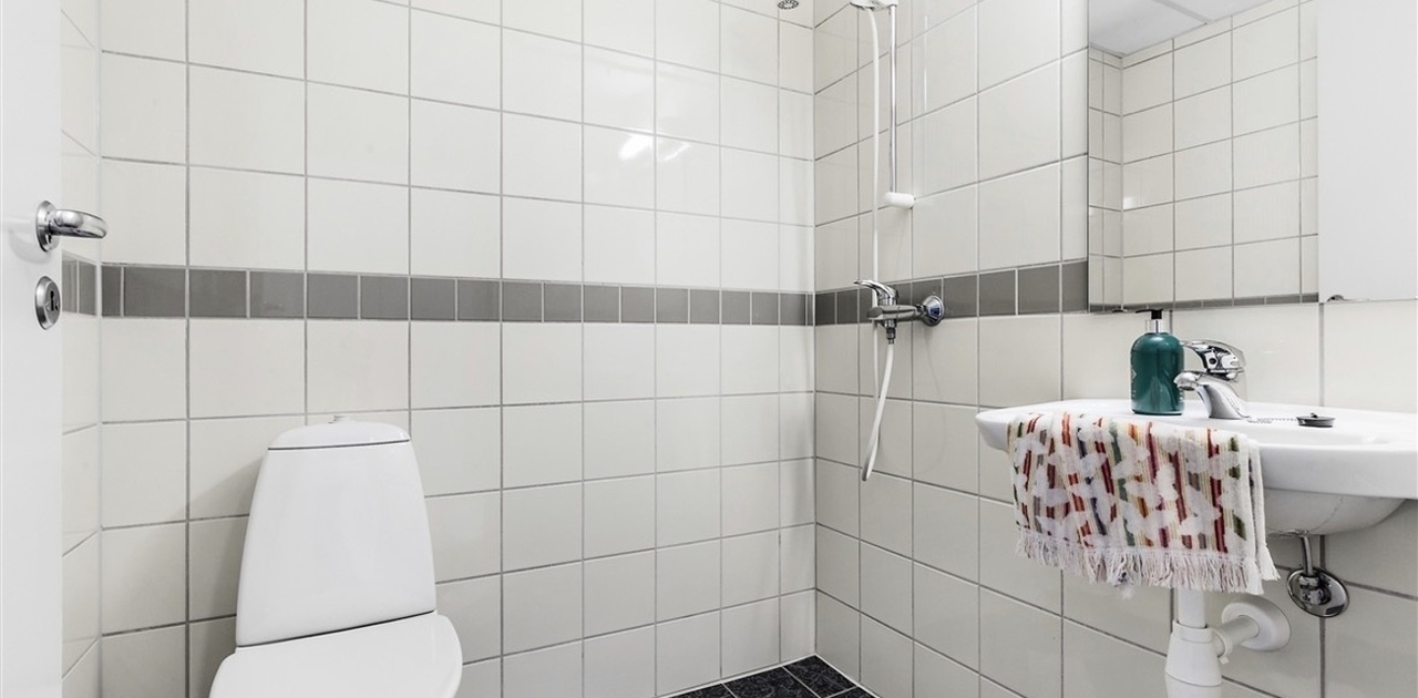 Toalett og dusj