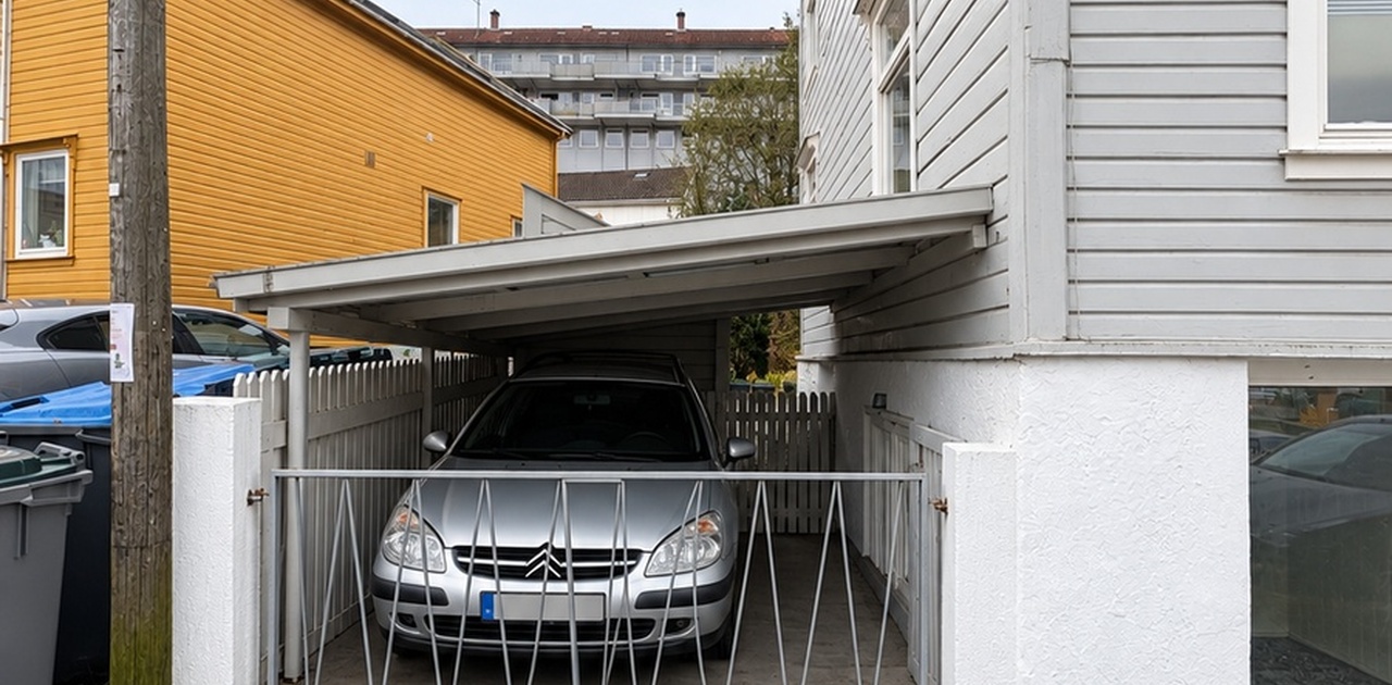 Carport til ieie.