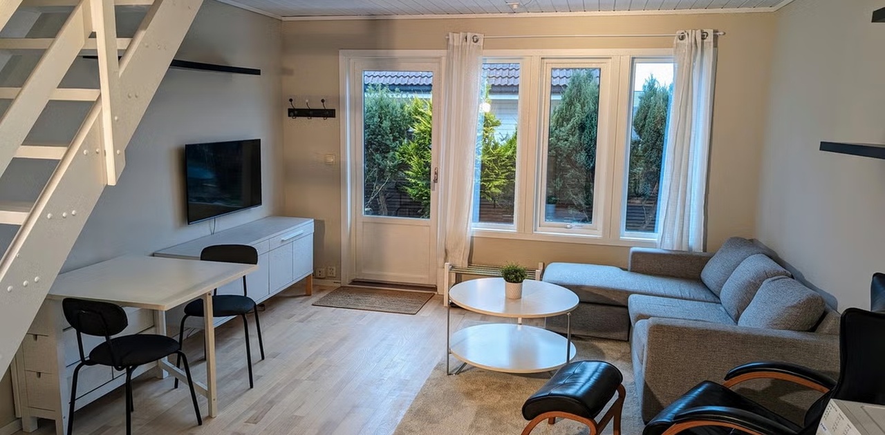 Stue/kjøkken, ca. 24 m2