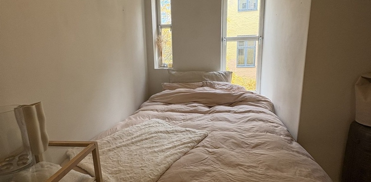 Plass til stor seng